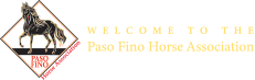 Paso Fino Horse Association Logo